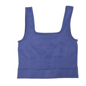 Knix Good To Go Crop Tank, Pullover, Purple, Athletic, Size XS